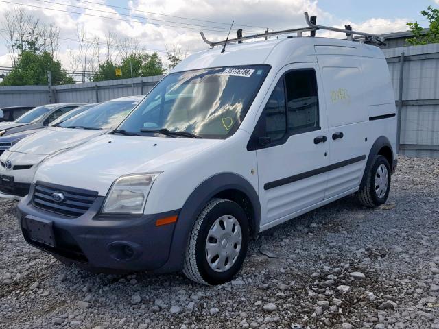 NM0LS7AN5BT065788 - 2011 FORD TRANSIT CO WHITE photo 2