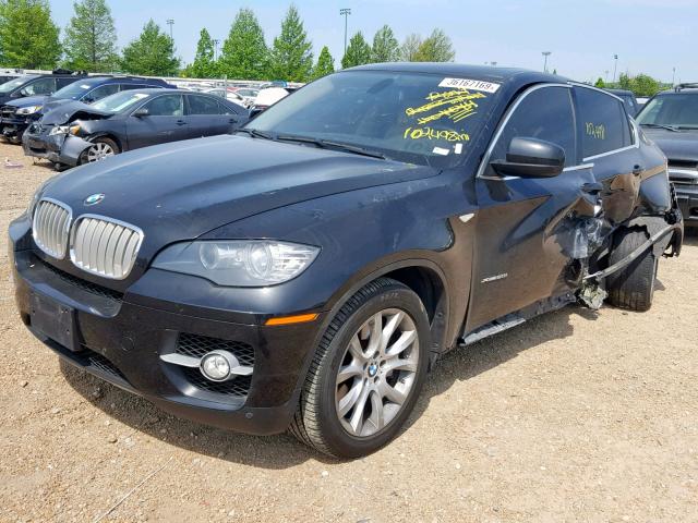 5UXFG8C57BLZ96439 - 2011 BMW X6 XDRIVE5 BLACK photo 2