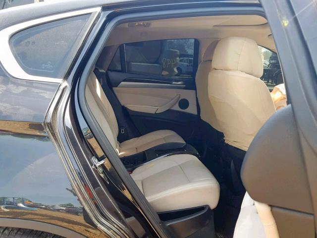 5UXFG8C57BLZ96439 - 2011 BMW X6 XDRIVE5 შავი ფოტო 6