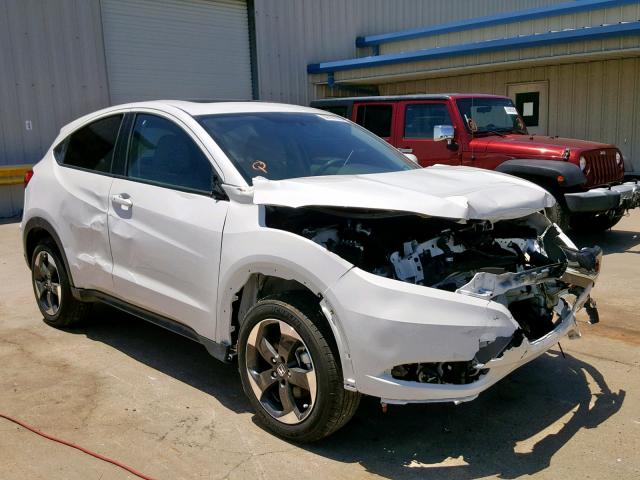 3CZRU5H54JM723139 - 2018 HONDA HR-V EX WHITE photo 1