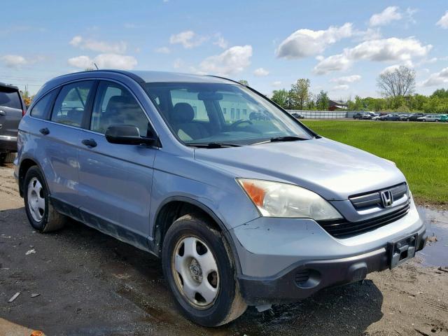 5J6RE48388L012318 - 2008 HONDA CR-V LX BLUE photo 1