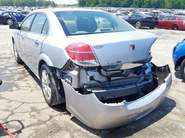 1G8ZV57B19F174919 - 2009 SATURN AURA XR SILVER photo 3