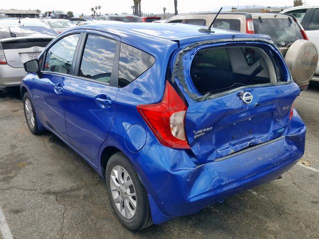 3N1CE2CP6GL389441 - 2016 NISSAN VERSA NOTE BLUE photo 3