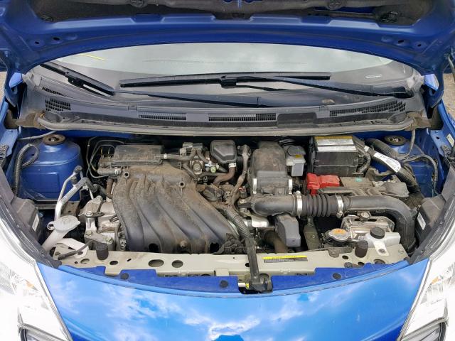 3N1CE2CP6GL389441 - 2016 NISSAN VERSA NOTE BLUE photo 7