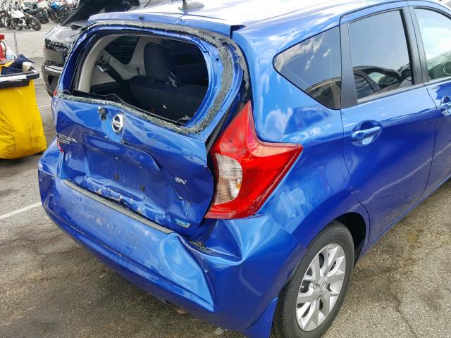 3N1CE2CP6GL389441 - 2016 NISSAN VERSA NOTE BLUE photo 9