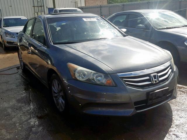 1HGCP2F84BA004696 - 2011 HONDA ACCORD EXL CHARCOAL photo 1