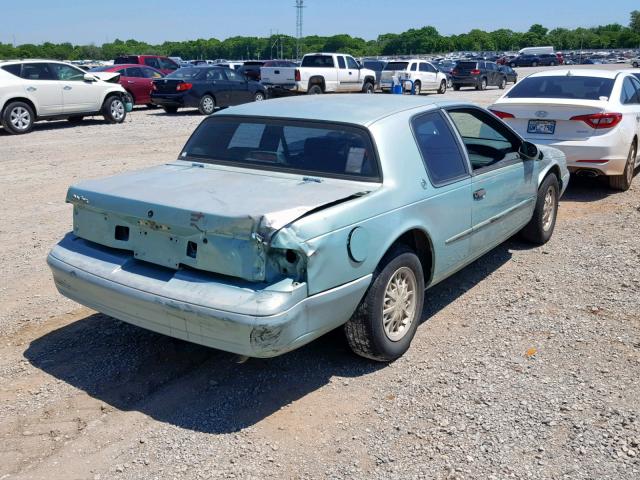 1MELM62W0SH652044 - 1995 MERCURY COUGAR XR7 GREEN photo 4