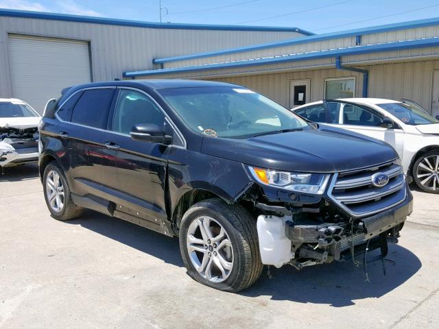 2FMPK3K96HBB58225 - 2017 FORD EDGE TITAN BLACK photo 1