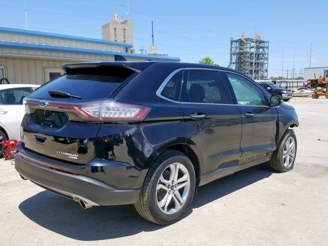 2FMPK3K96HBB58225 - 2017 FORD EDGE TITAN BLACK photo 4