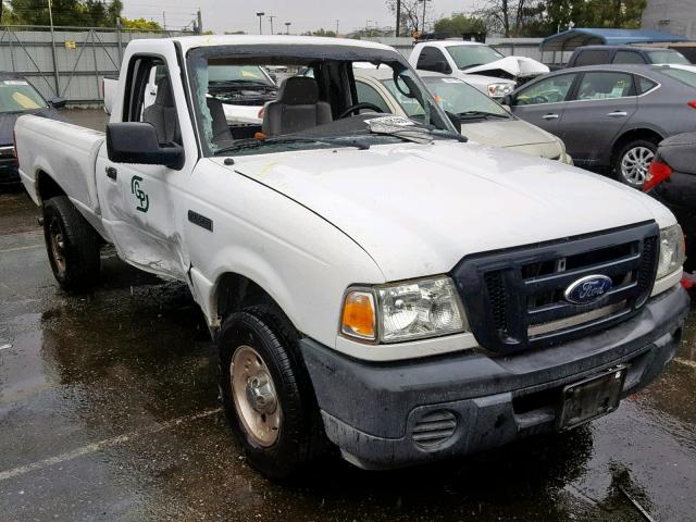 1FTYR10D38PB15941 - 2008 FORD RANGER WHITE photo 1