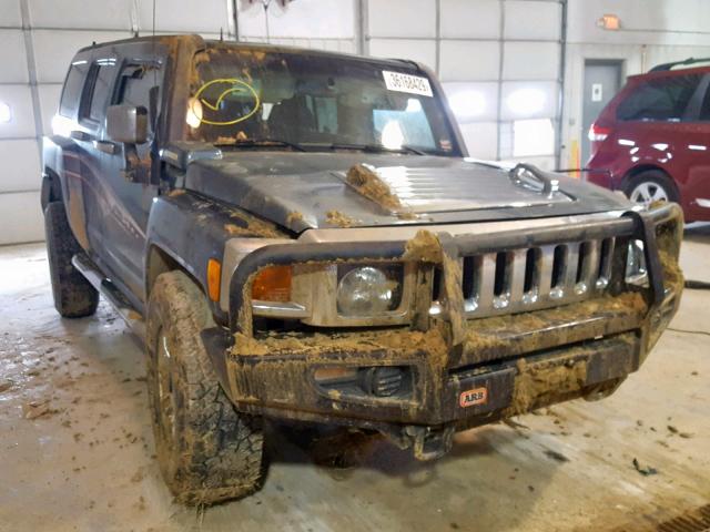 5GTDN136068136284 - 2006 HUMMER H3 BLACK photo 1