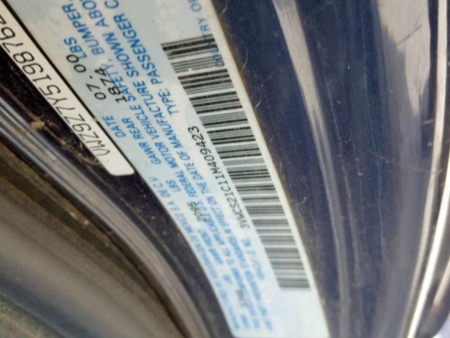 3VWCS21C11M409423 - 2001 VOLKSWAGEN NEW BEETLE أزرق صورة 10