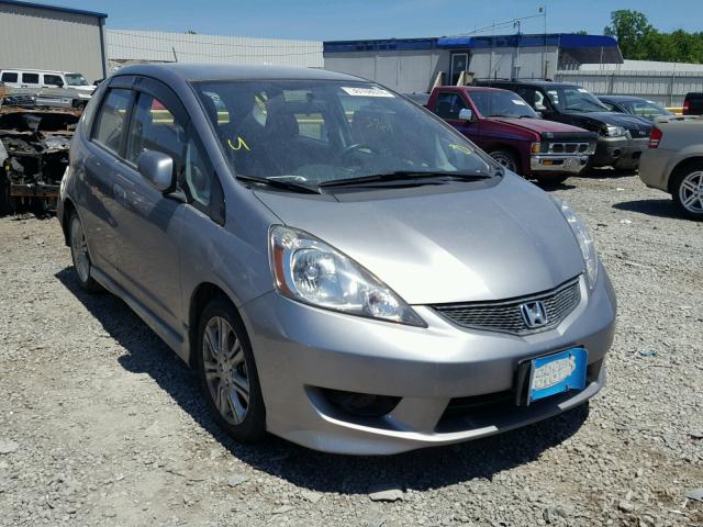 JHMGE8H45AC002072 - 2010 HONDA FIT SPORT GRAY photo 1