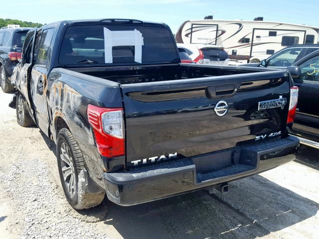 1N6AA1E53JN512767 - 2018 NISSAN TITAN SV BLACK photo 3