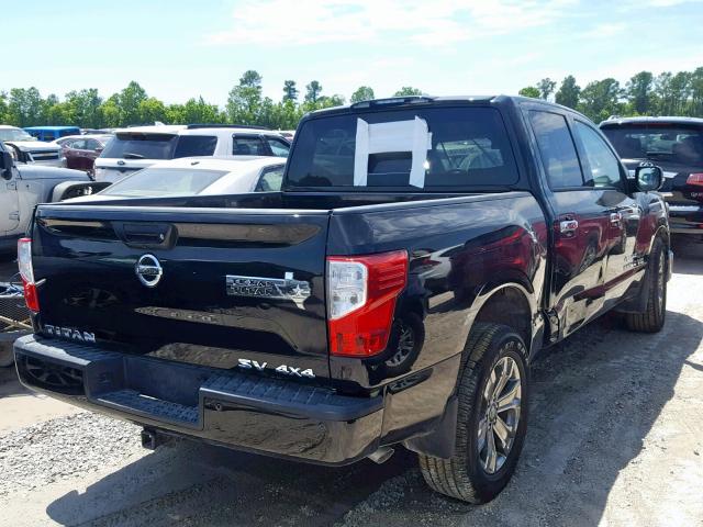 1N6AA1E53JN512767 - 2018 NISSAN TITAN SV BLACK photo 4