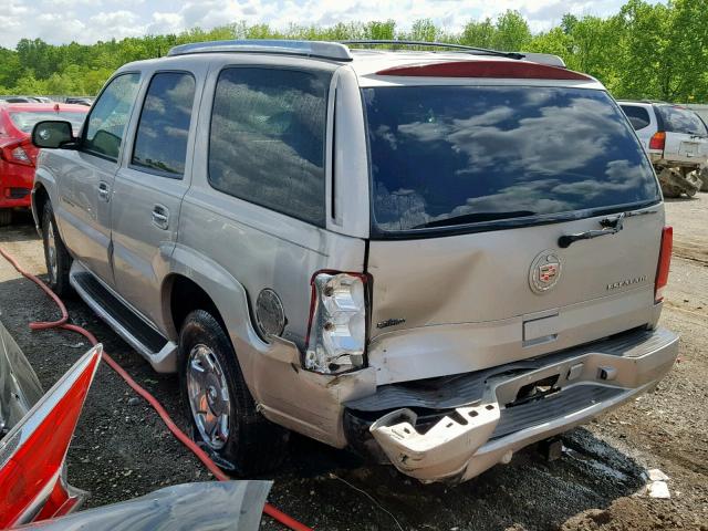 1GYEK63N74R174881 - 2004 CADILLAC ESCALADE L TAN photo 3