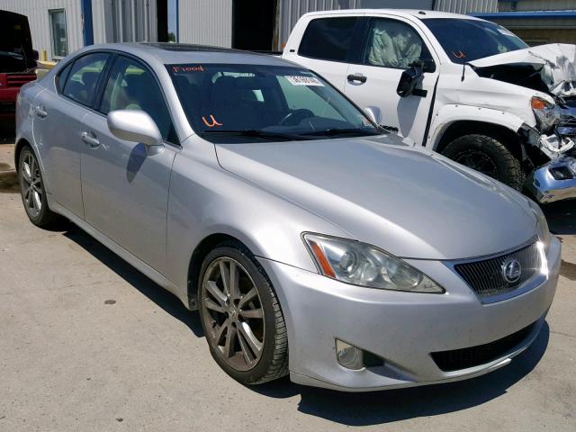 JTHBK262582071006 - 2008 LEXUS IS 250 SILVER photo 1