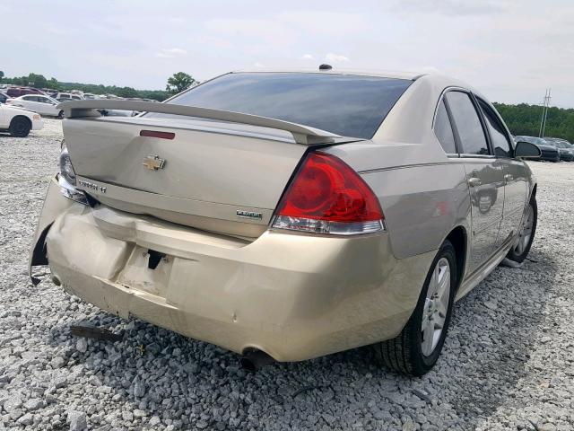 2G1WG5E3XC1141441 - 2012 CHEVROLET IMPALA LT GOLD photo 4