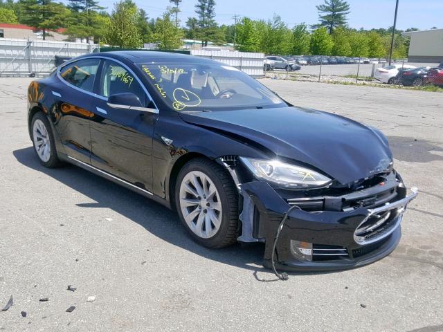 5YJSA1DP7DFP06862 - 2013 TESLA MODEL S أسود صورة 1