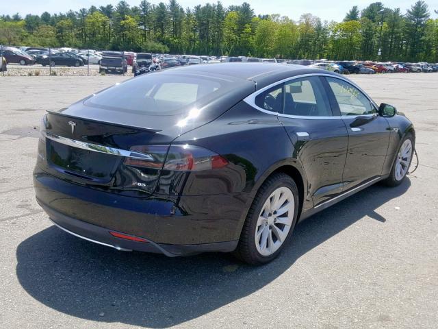 5YJSA1DP7DFP06862 - 2013 TESLA MODEL S أسود صورة 4