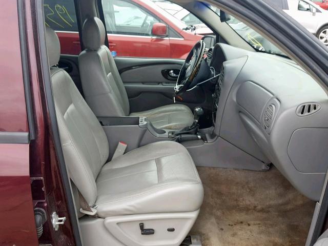 5GADT13S062331719 - 2006 BUICK RAINIER CX BURGUNDY photo 5