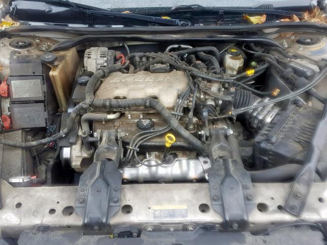 2G1WF52E439200476 - 2003 CHEVROLET IMPALA SILVER photo 7