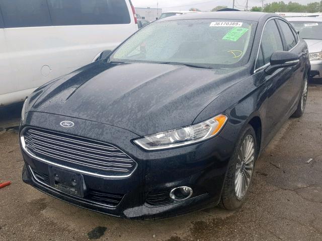 3FA6P0K94FR162066 - 2015 FORD FUSION TIT BLACK photo 2