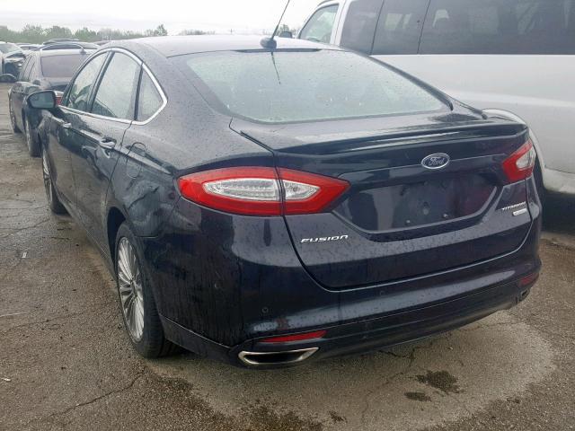 3FA6P0K94FR162066 - 2015 FORD FUSION TIT BLACK photo 3