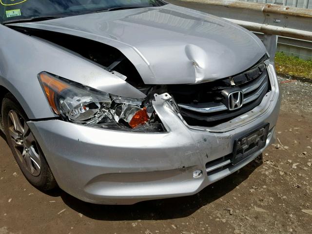 1HGCP2F44CA080126 - 2012 HONDA ACCORD LXP SILVER photo 9