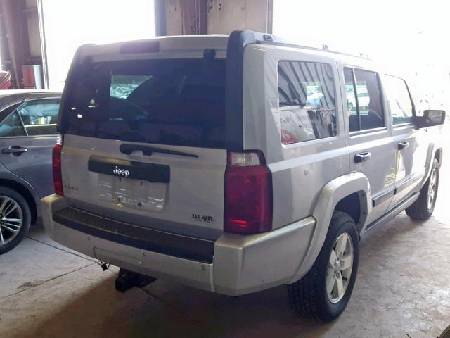 1J8HG48K06C362860 - 2006 JEEP COMMANDER 银色 照片 4