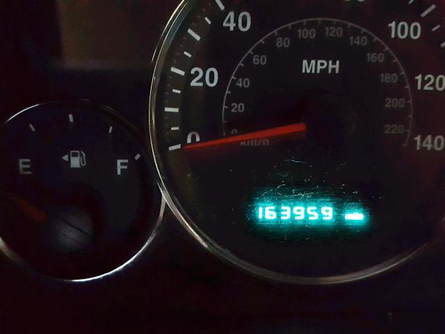 1J8HG48K06C362860 - 2006 JEEP COMMANDER 银色 照片 8