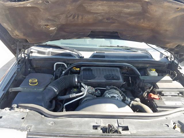 1J8HG48N36C286027 - 2006 JEEP COMMANDER BLACK photo 7