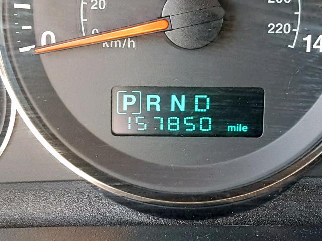 1J8HG48N36C286027 - 2006 JEEP COMMANDER BLACK photo 8