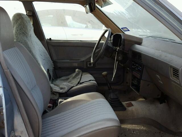 JT2AL32H0D0109833 - 1983 TOYOTA TERCEL DEL BLUE photo 5