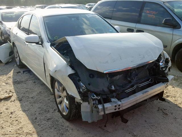 JNKBY01E06M205149 - 2006 INFINITI M45 BASE WHITE photo 1