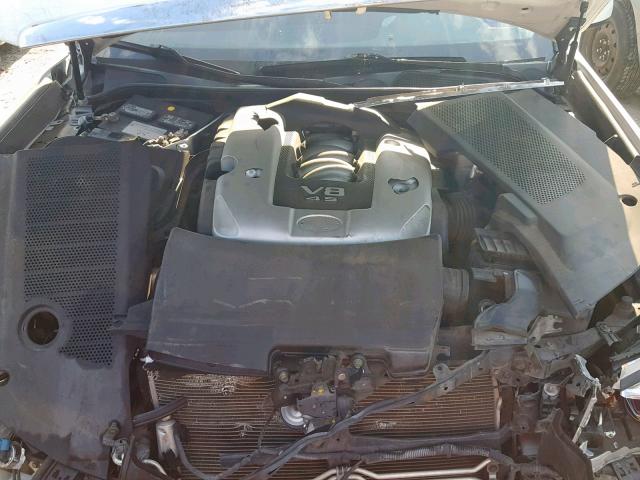 JNKBY01E06M205149 - 2006 INFINITI M45 BASE WHITE photo 7