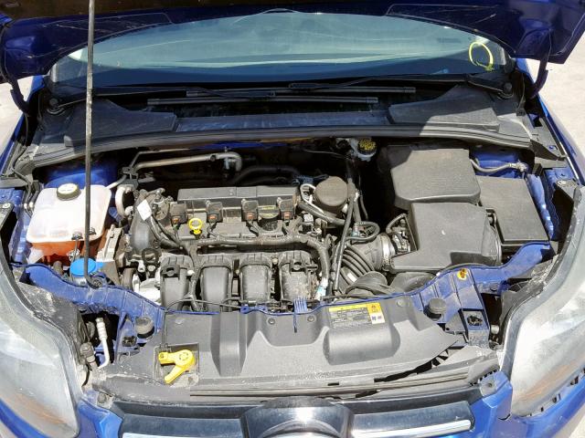 1FADP3N20DL104653 - 2013 FORD FOCUS TITA BLUE photo 7