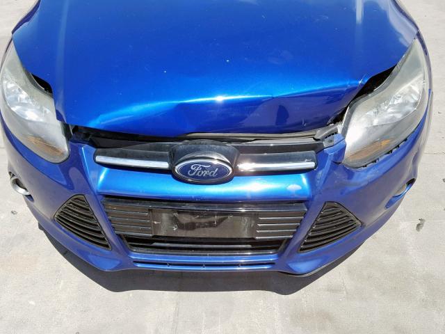 1FADP3N20DL104653 - 2013 FORD FOCUS TITA BLUE photo 9