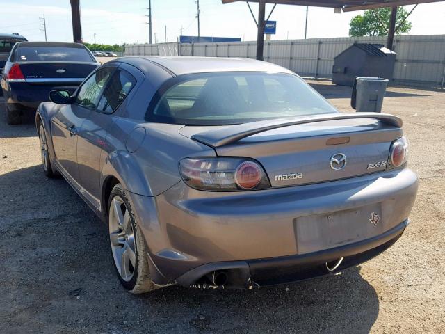 JM1FE173550157063 - 2005 MAZDA RX8 SILVER photo 3