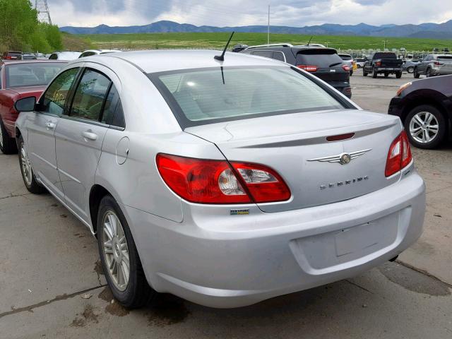 1C3LC56R98N264697 - 2008 CHRYSLER SEBRING TO SILVER photo 3