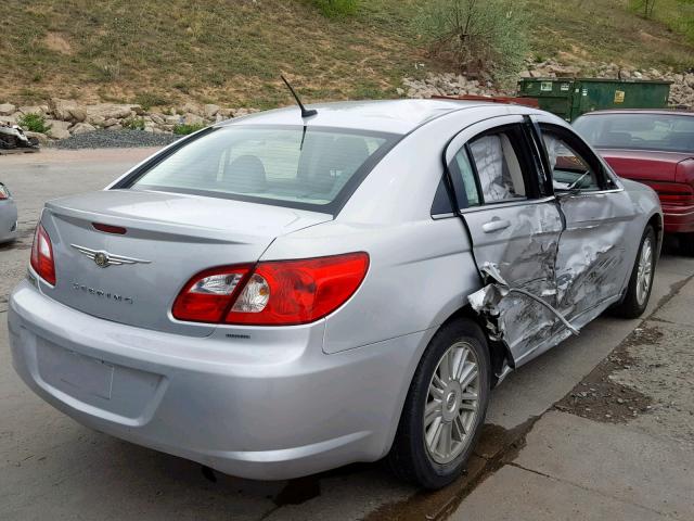 1C3LC56R98N264697 - 2008 CHRYSLER SEBRING TO SILVER photo 4