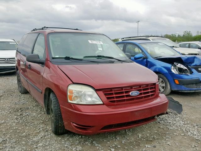 2FMZA51634BA33403 - 2004 FORD FREESTAR S RED photo 1