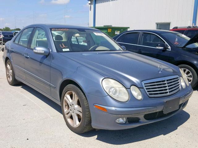 WDBUF56J16A941004 - 2006 MERCEDES-BENZ E 350 BLUE photo 1