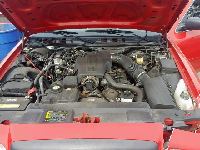 2FAHP71W84X146444 - 2004 FORD CROWN VICT RED photo 7