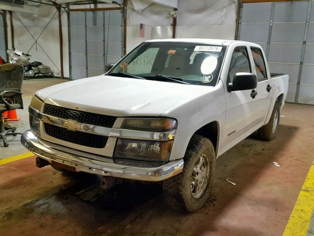 1GCCS136648199303 - 2004 CHEVROLET COLORADO WHITE photo 2