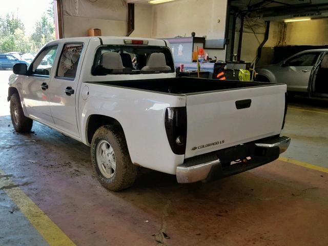 1GCCS136648199303 - 2004 CHEVROLET COLORADO WHITE photo 3