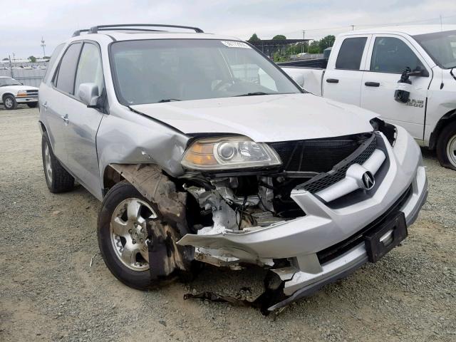 2HNYD18255H552612 - 2005 ACURA MDX SILVER photo 1