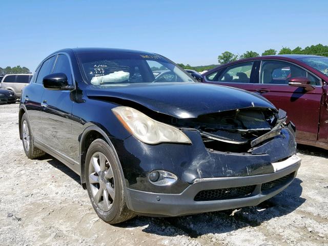 JNKAJ09E78M301500 - 2008 INFINITI EX35 BASE BLACK photo 1
