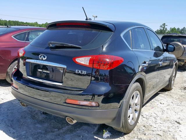 JNKAJ09E78M301500 - 2008 INFINITI EX35 BASE BLACK photo 4