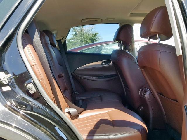 JNKAJ09E78M301500 - 2008 INFINITI EX35 BASE BLACK photo 6